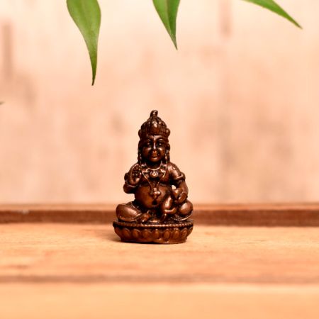 Lord Kubera Copper Statue for Home Decoration